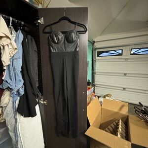 Bebe pants romper corset top